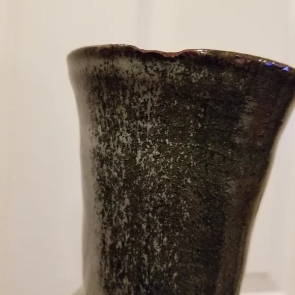Vintage Mid Century Modern Ceramic Vase by Marguerite Rost - Picture 14 of 15